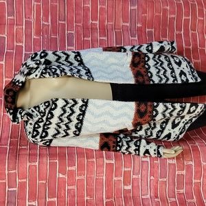 Abercrombie & Fitch Womens XS Wool Blend Aztec NEW